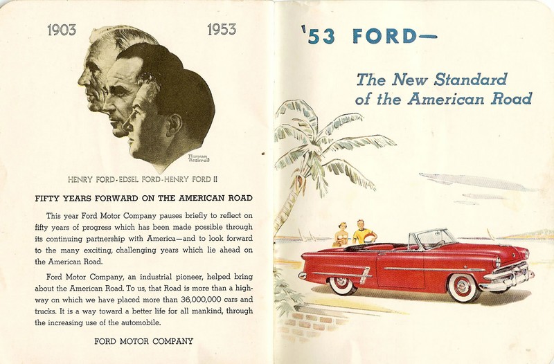 1953 Ford Owners Manual Page 10